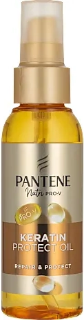 keratin hårolie skadet hår