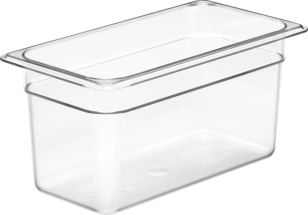 cambro camview kantine, klar, 5,3 ltr., 1/3 gn, h15 cm