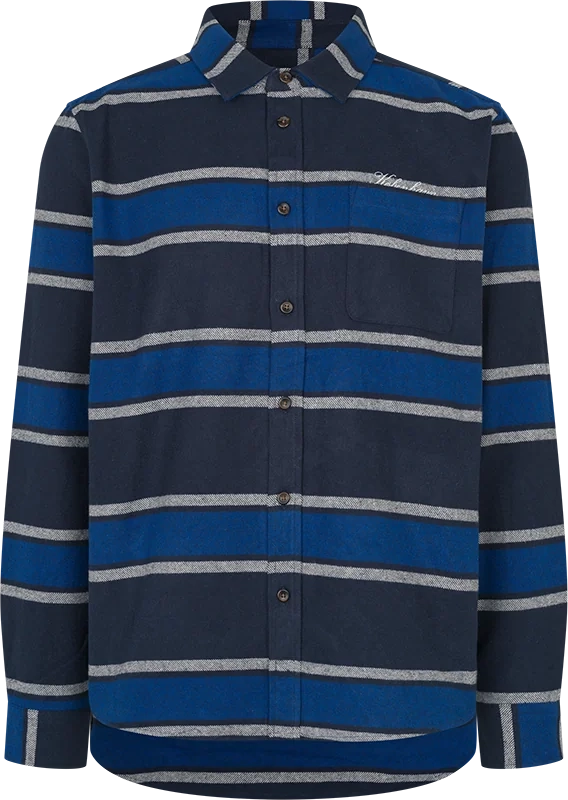 fck x les deux striped københavn overshirt