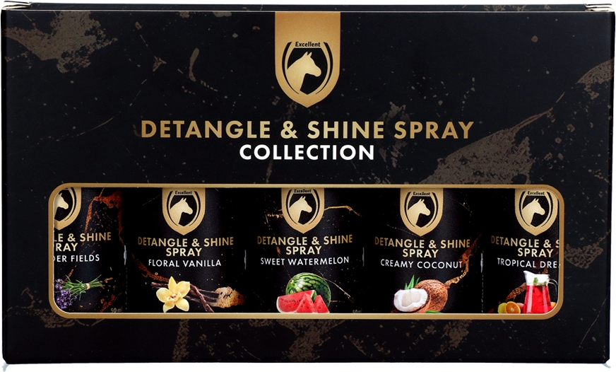 excellent horse detangle & shine spray gavesæt
