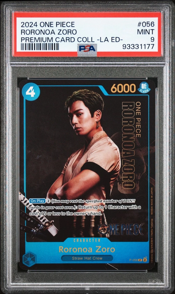 Roronoa Zoro #056 - Live Action Premium Coll. - Promo - PSA 10