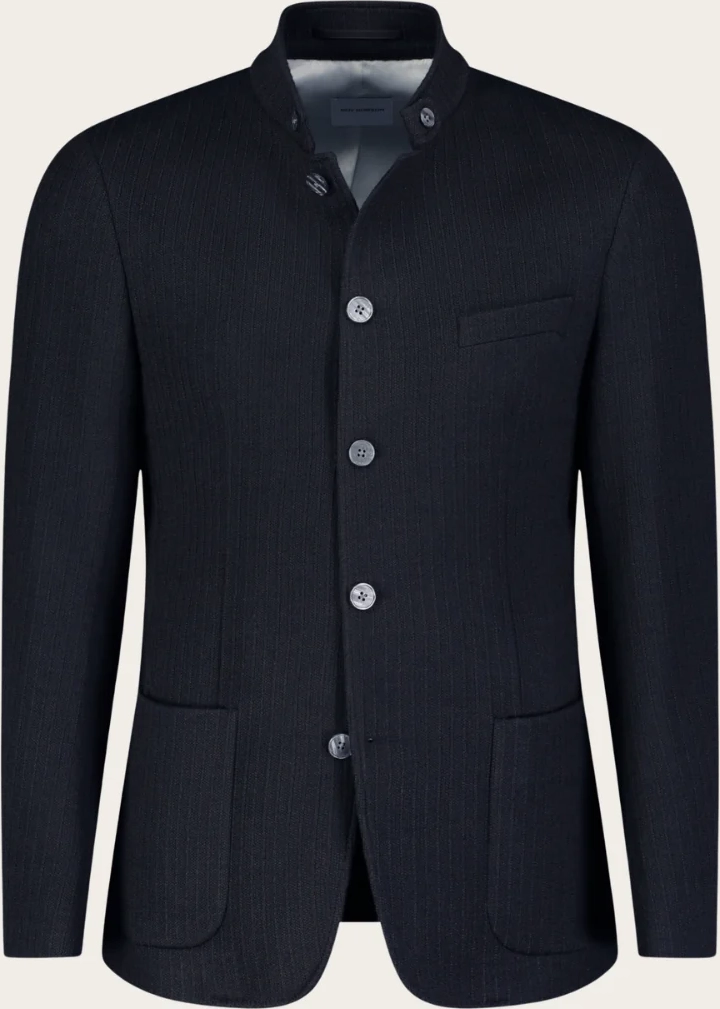 jersey blazer jacket, navy