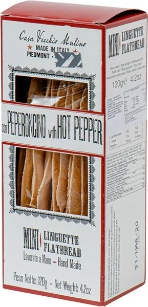mini linguette med hot pepper