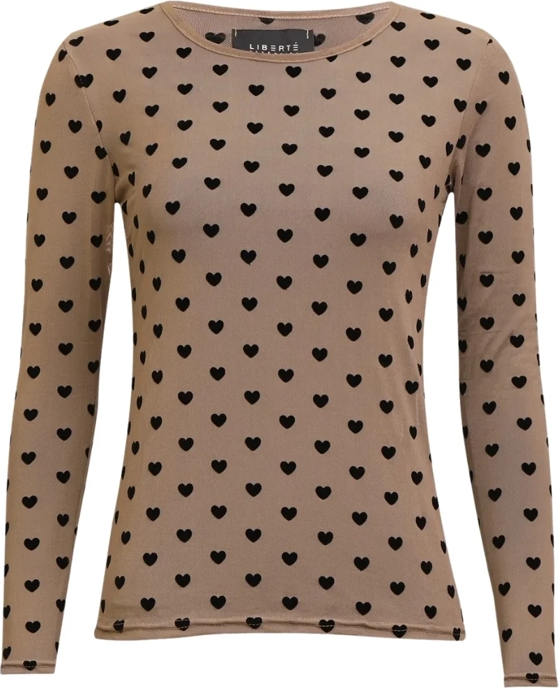libertè dame mesh ls - sand heart