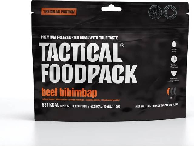Tactical Foodpack Hauptgericht Rindfleisch Bibimbap