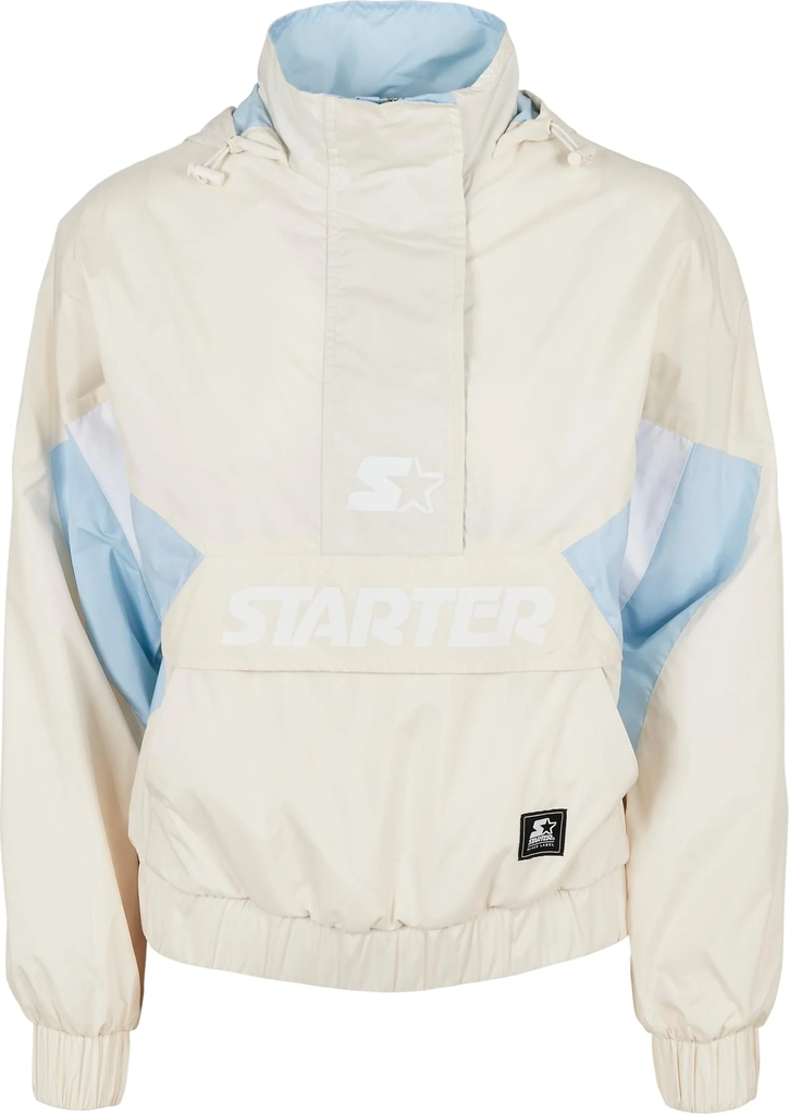 starterwindbreaker - white/light blue