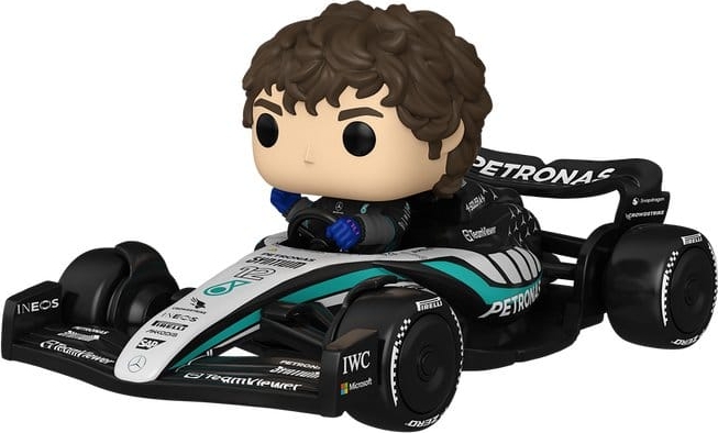 formula 1 pop! rides super deluxe vinyl figure mercedes benz - kimi 15 cm