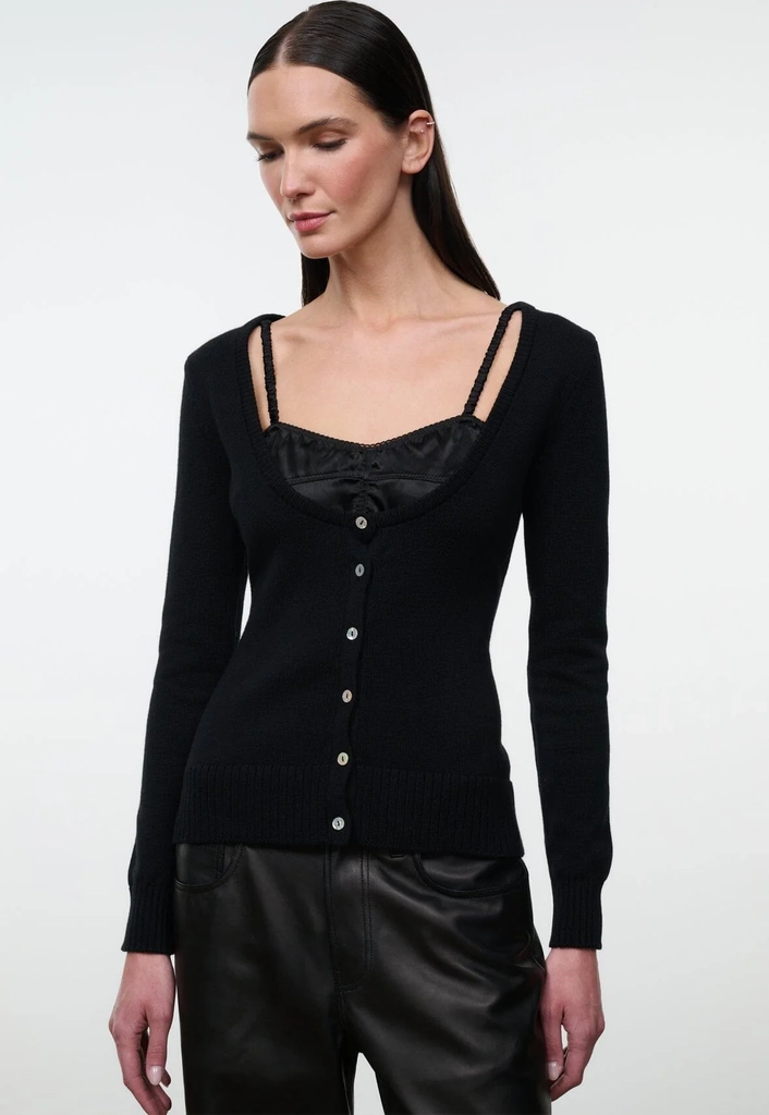 natasha cashmere sweater black