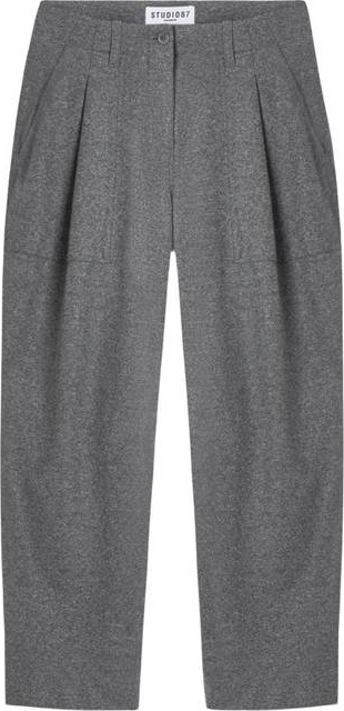 Cambio Tapered Bukser - Grå