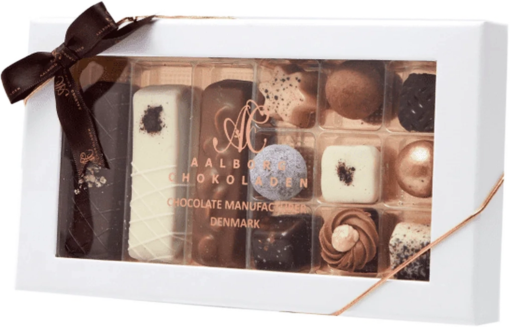 Marcipan dessertæske, Aalborg Chokoladen