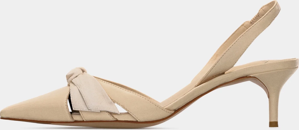 alexandre birmanclarita double sling - pumps - eggshell
