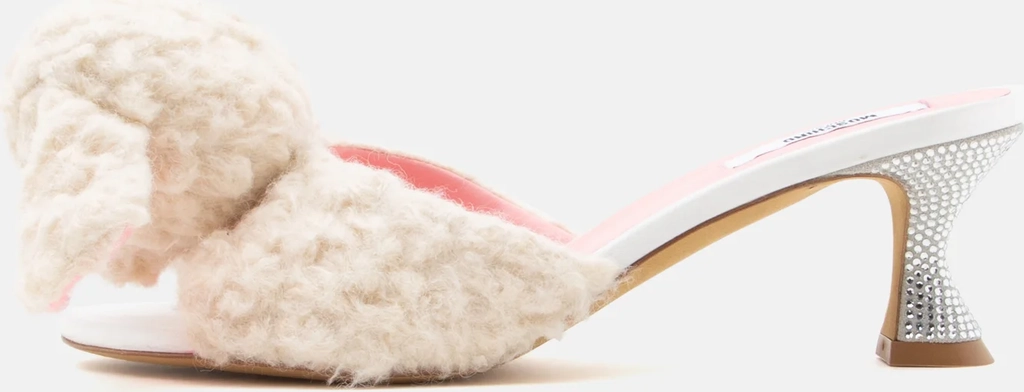 moschinociabatta - slip-on sandaler - bianco