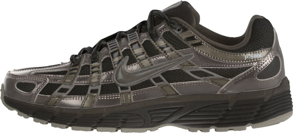 Nike Sportswear Sneaker low 'P-6000'  grå / sort