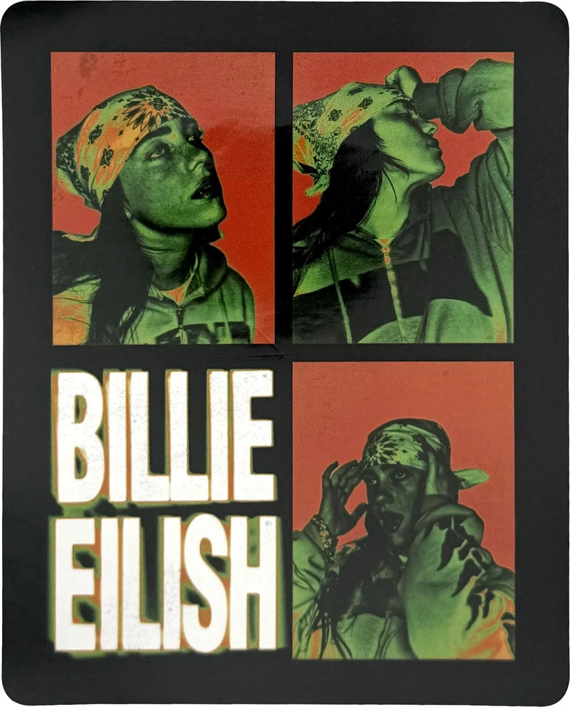 billie eilish: 3 photo logo stationery