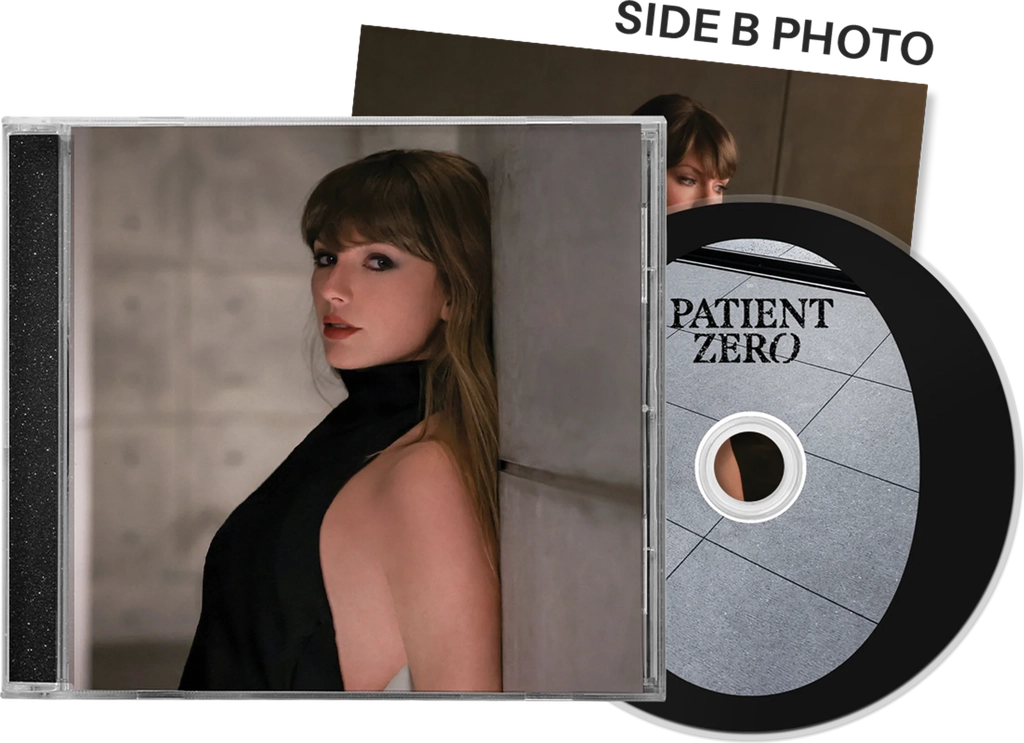 patient zero cd with double-sided cover
