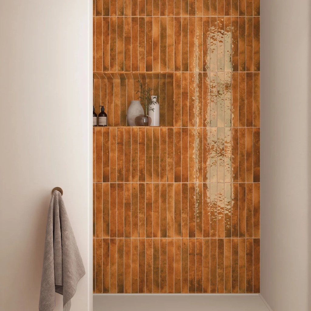 vægflise bali ginger blank 5x40