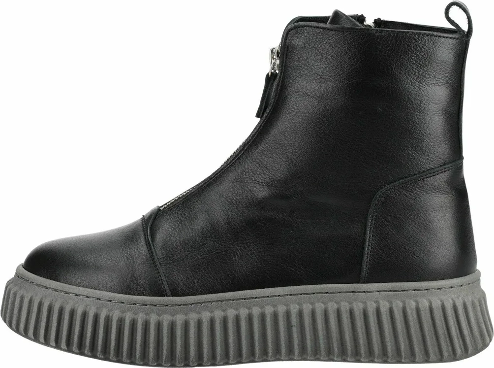 andrea contistiefelette - klassiske ankelboots - schwarz