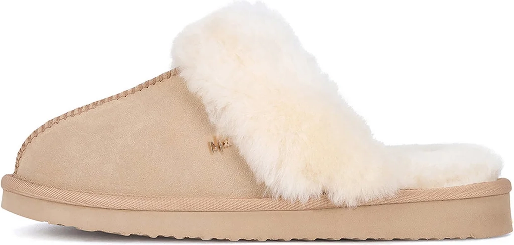 mexxmexx slippers women's beige mich2003643w - hjemmesko - beige
