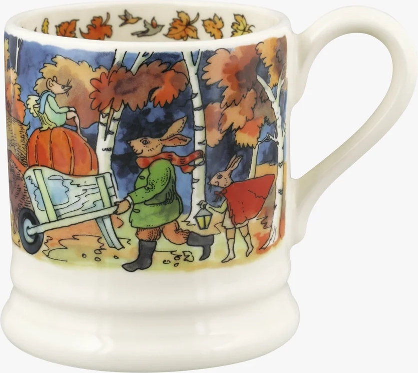 emma bridgewater year in the country halloween 1/2 pint mug