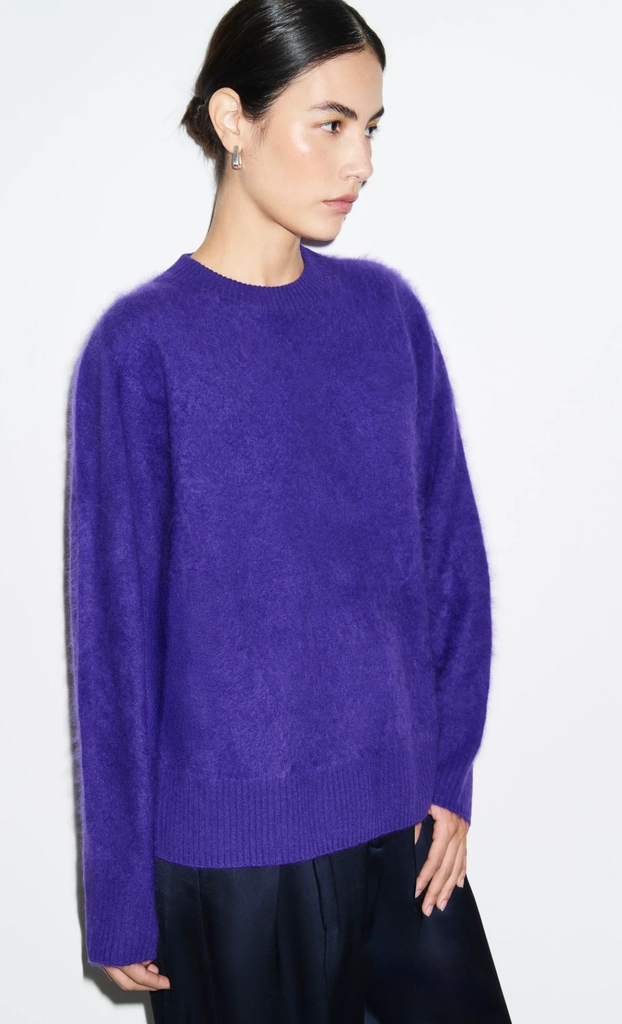 dion brushed wool jumper