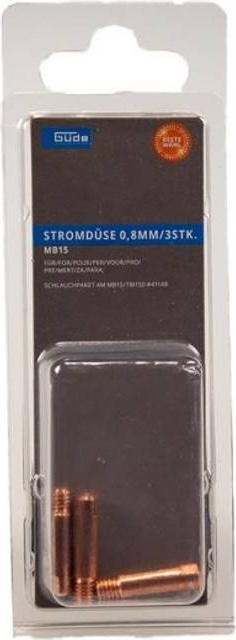Güde Kontaktspids 0,8 mm 3 Stk MB15