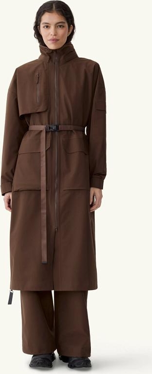 klipra coat brownstone
