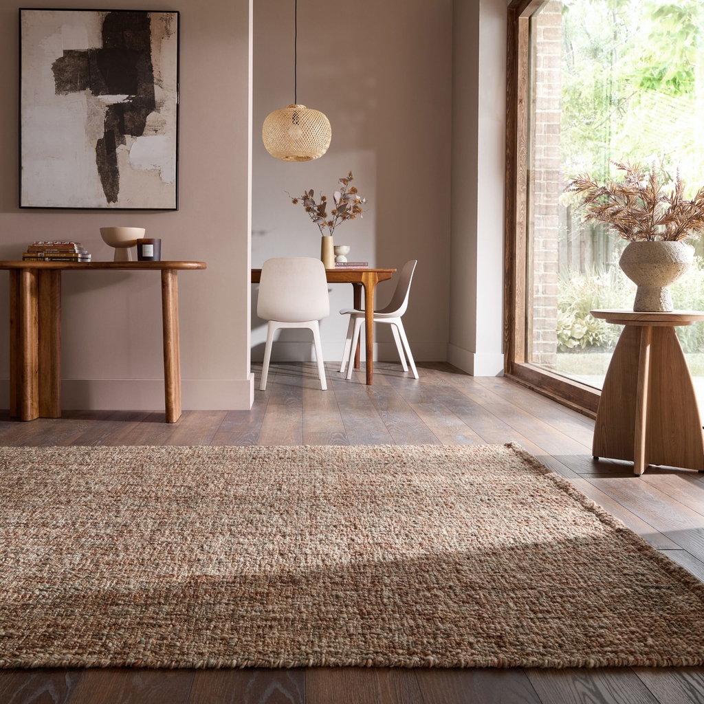rektangulär matta flair rugs heatherterracotta, 120x170 cm
