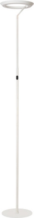 led-gulvlampe celeste, hvid, højde 174 cm, metal