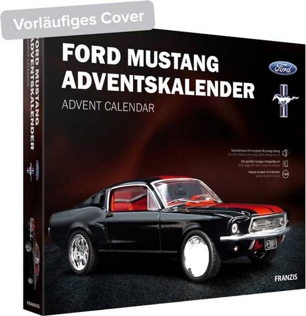 Franzis Ford Mustang Adventskalender Maßstab 1:43
