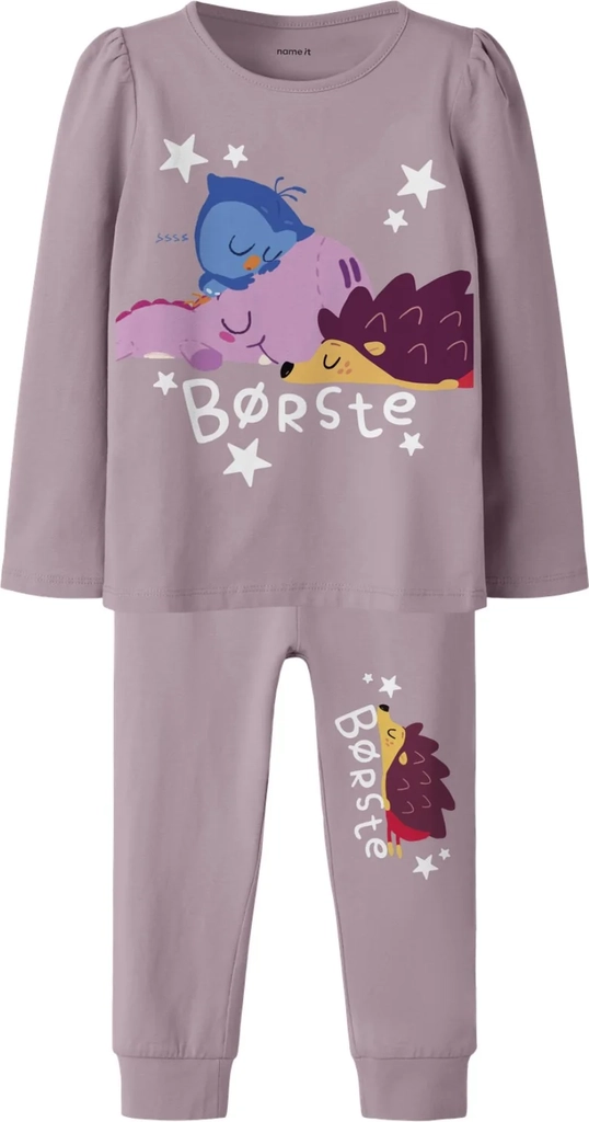 Name It Mauve Shadows Nmfaba Borste Ls Natsæt Dr