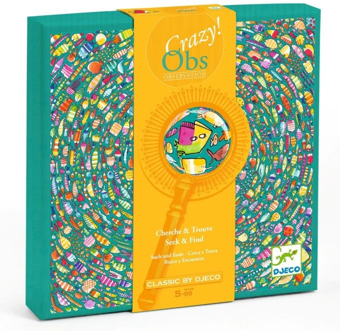 Djeco Crazy OBS Fishy-Fish Observationsspil